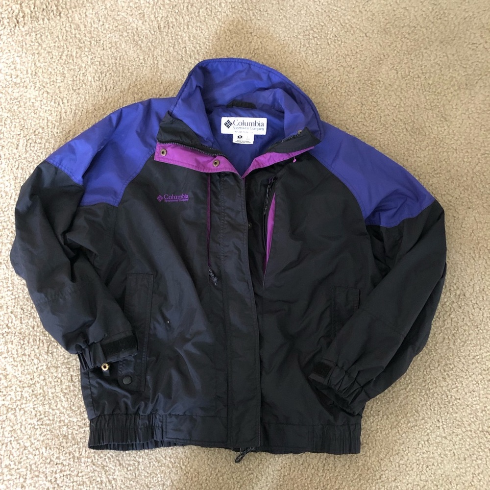 retro / vintage columbia jacket